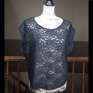 ECKO UNLTD Lace black Top